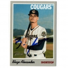 Blaze Alexander autograph